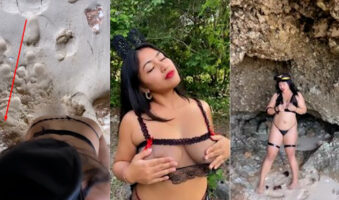 Nissa MILF Semok Cosplay Eksib Sepong Viral